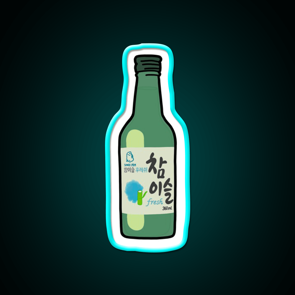 Soju Snack Food Led Neon Sign Rgb Color - Shineneon