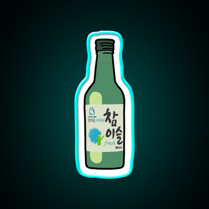 Soju Snack Food Led Neon Sign Rgb Color - Shineneon