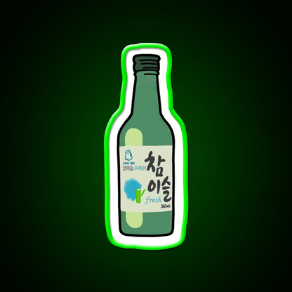 Soju Snack Food Led Neon Sign Rgb Color - Shineneon