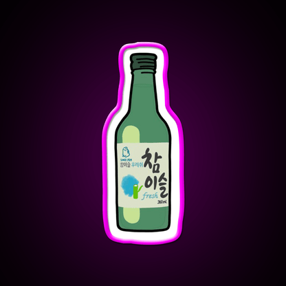 Soju Snack Food Led Neon Sign Rgb Color - Shineneon