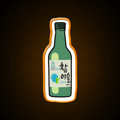 Soju Snack Food Led Neon Sign Rgb Color - Shineneon