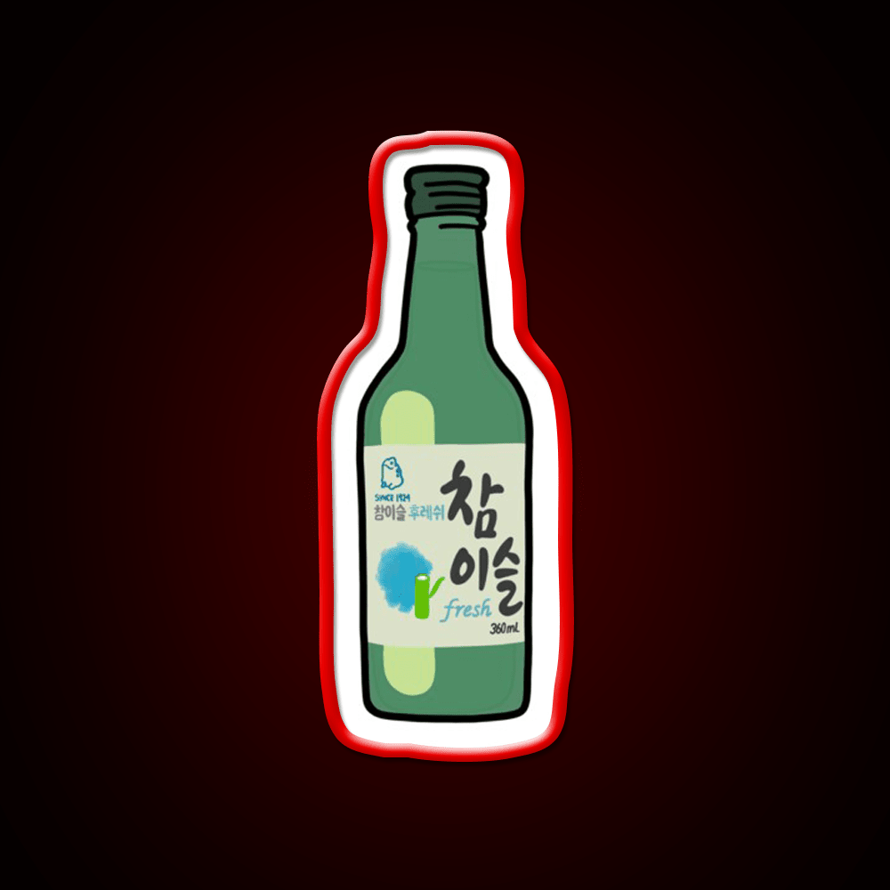 Soju Snack Food Led Neon Sign Rgb Color - Shineneon