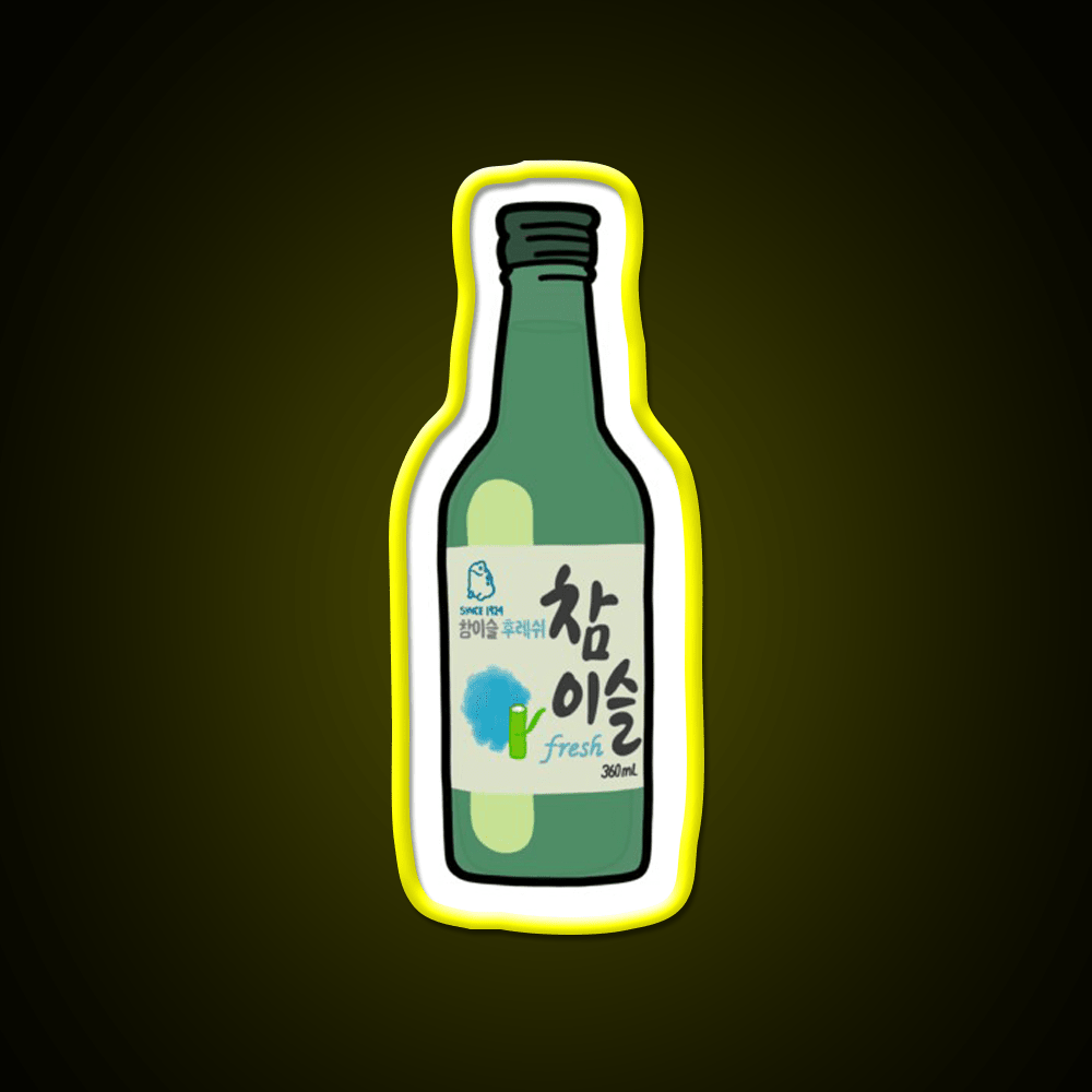 Soju Snack Food Led Neon Sign Rgb Color - Shineneon