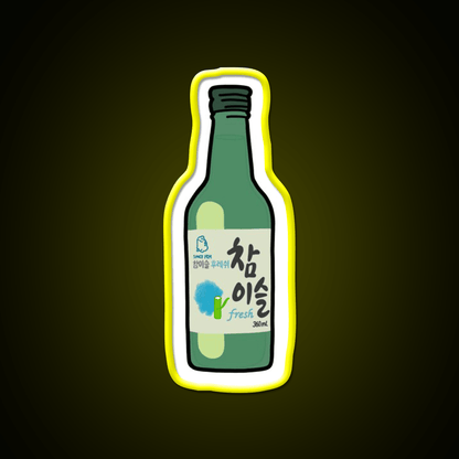 Soju Snack Food Led Neon Sign Rgb Color - Shineneon