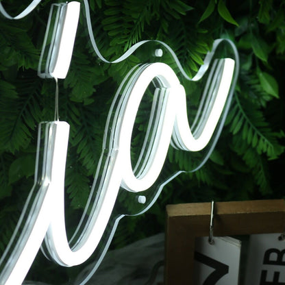 Sokia White Name Led Neon Sign - Shineneon