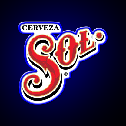 Sol Mexican Beer Bar Decor Led Neon Sign Rgb Color - LED neon sign view 5
