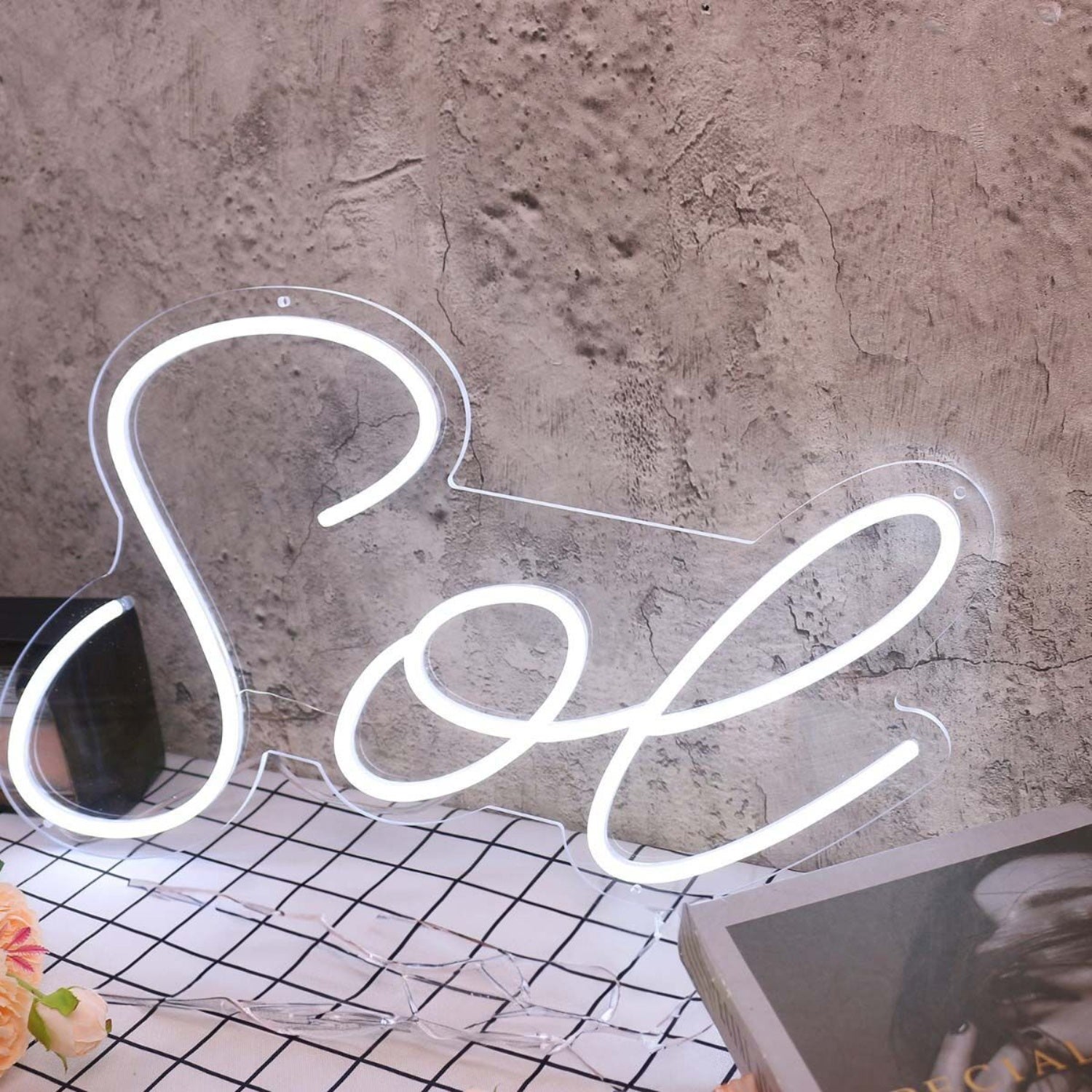 Sol White Led Neon Sign - Shineneon