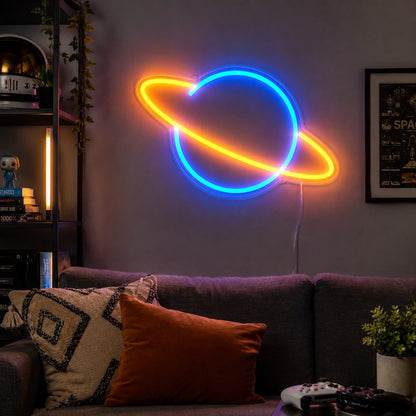 Solar Ring Planet Neon Sign LED Neon Sign real lifestyle scene
