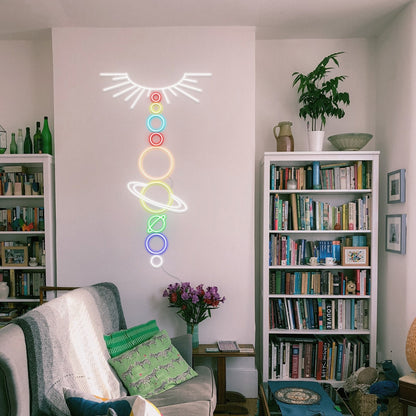 Solar System Led Neon Sign Wall Art | Shineneon