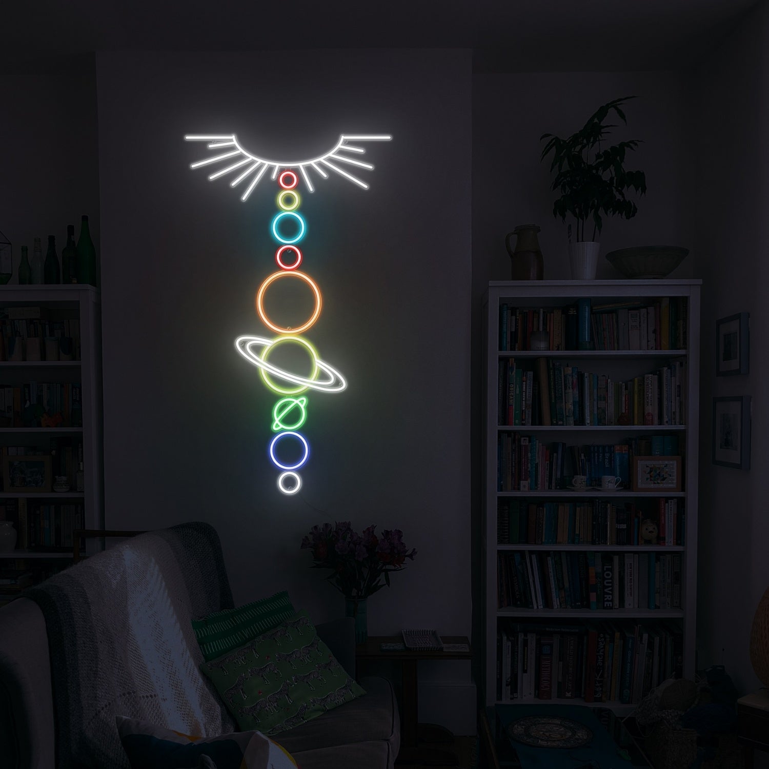 Solar System Led Neon Sign Wall Art | Shineneon