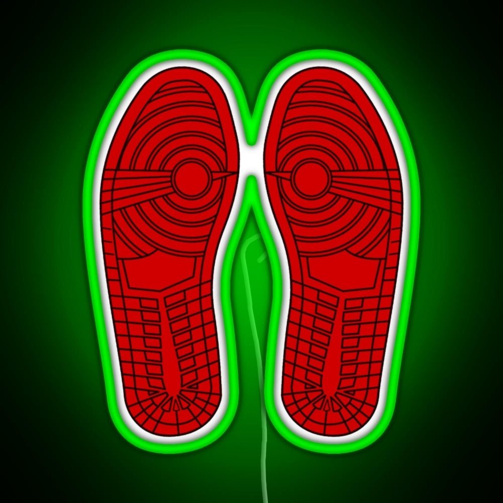 Sole Mates 1 Red Rgb Led Neon Sign Pop Wall Art - Shineneon