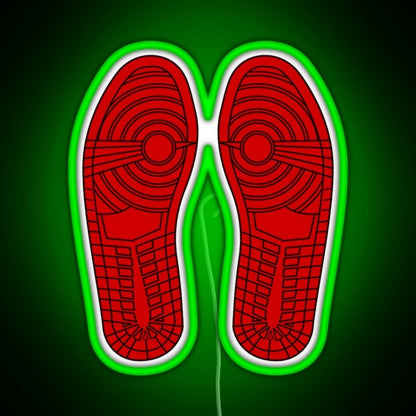 Sole Mates 1 Red Rgb Led Neon Sign Pop Wall Art - Shineneon