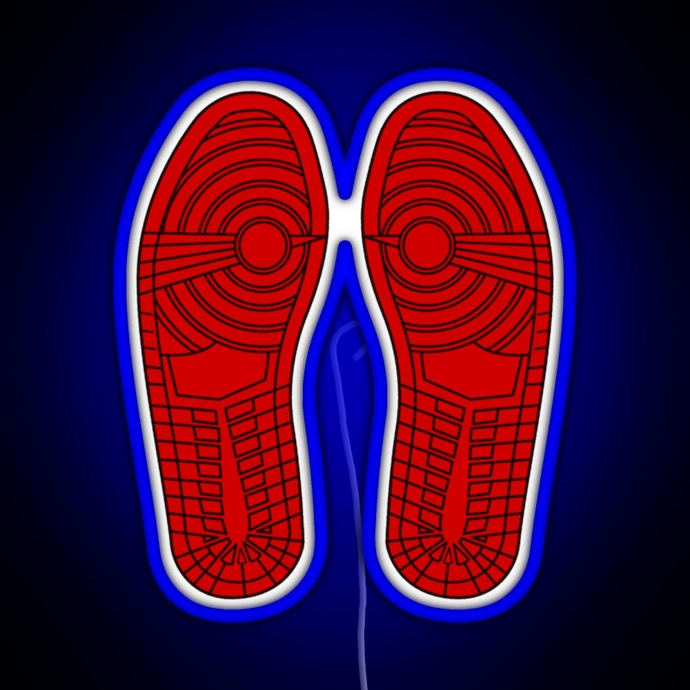 Sole Mates 1 Red Rgb Led Neon Sign Pop Wall Art