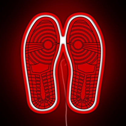 Sole Mates 1 Red Rgb Led Neon Sign Pop Wall Art - Shineneon