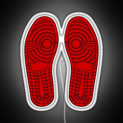 Sole Mates 1 Red Rgb Led Neon Sign Pop Wall Art - Shineneon