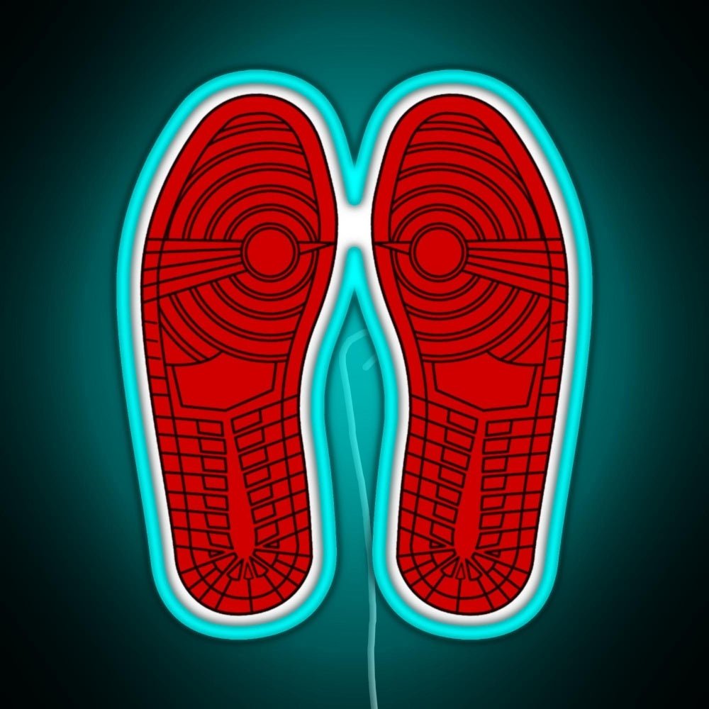 Sole Mates 1 Red Rgb Led Neon Sign Pop Wall Art - Shineneon