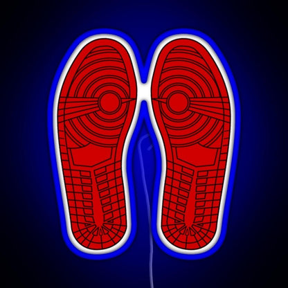 Sole Mates 1 Red Rgb Led Neon Sign Pop Wall Art - Shineneon