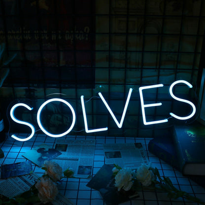 Solves Led Neon Sign - Shineneon