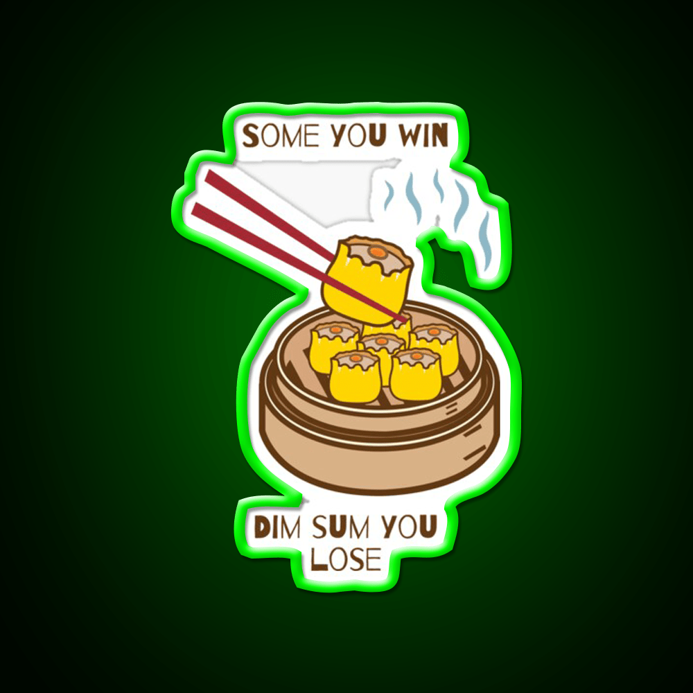 Some You Win Led Neon Sign Chinese Food Rgb Color - Shineneon