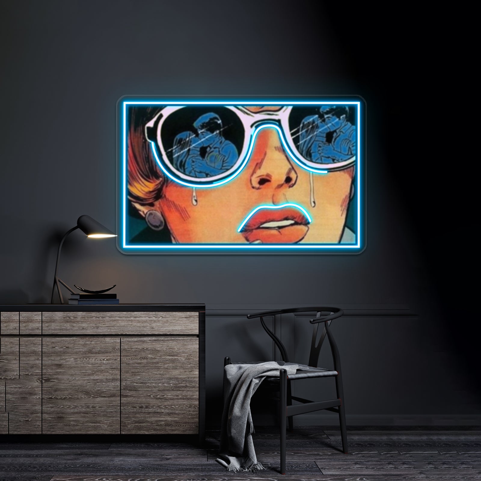 Somebody Else Hurt Artwork Custom Led Signs | Shineneon