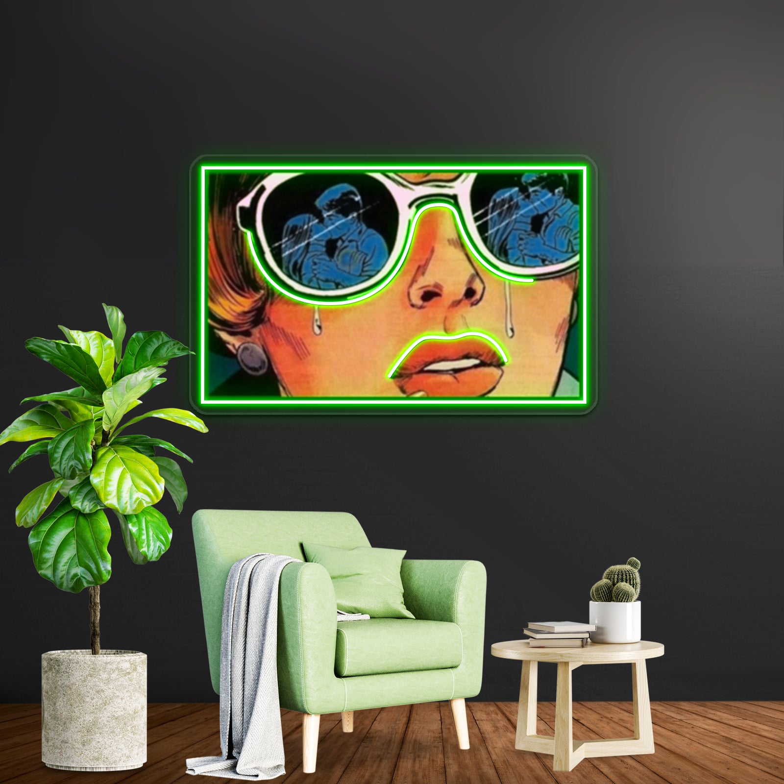 Somebody Else Hurt Artwork Custom Led Signs | Shineneon