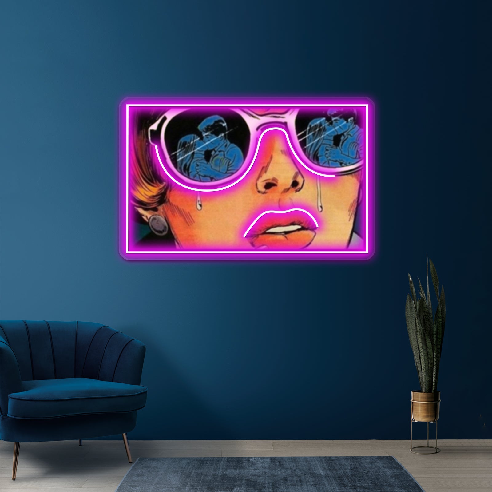 Somebody Else Hurt Artwork Custom Led Signs | Shineneon