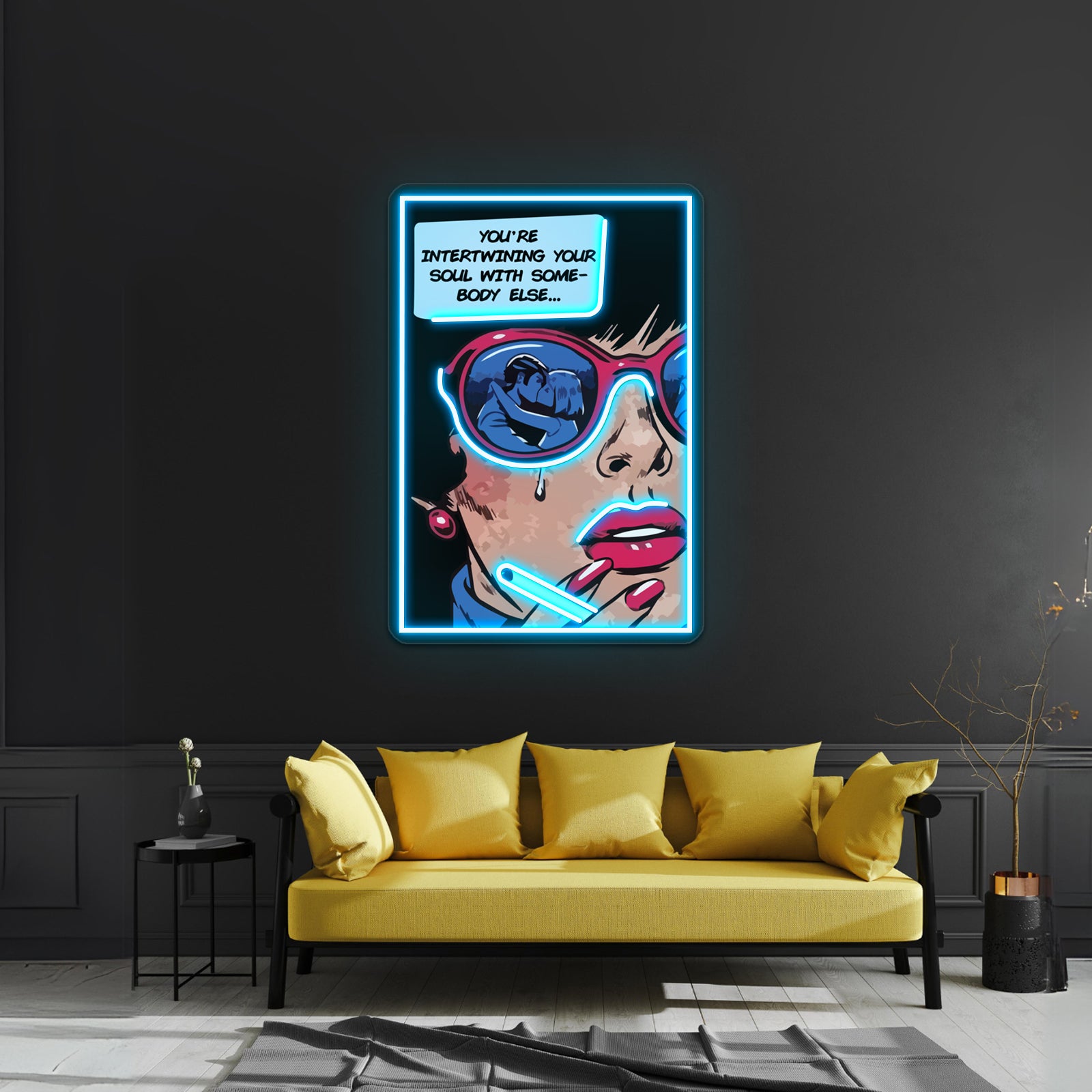 Somebody Else The 1975 Artwork Custom Led Signs | Shineneon