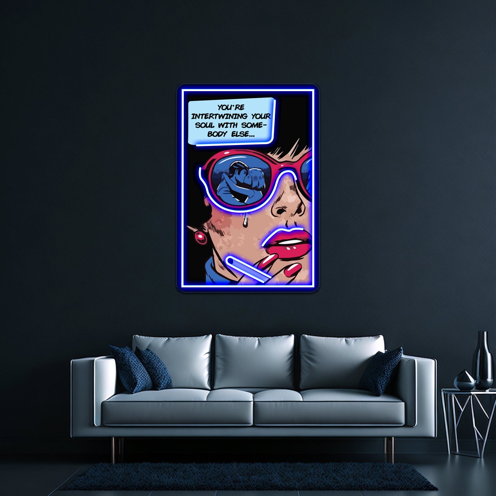 Somebody Else The 1975 Artwork Custom Led Signs | Shineneon