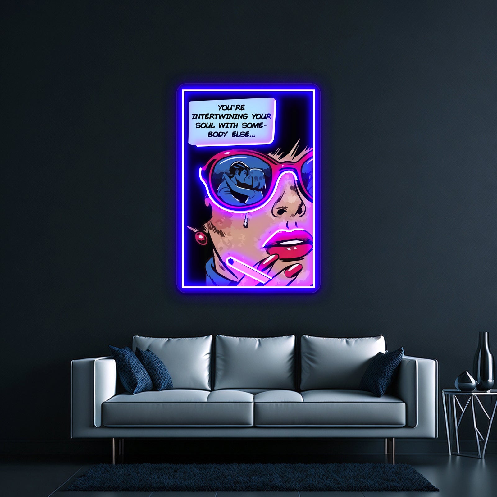 Somebody Else The 1975 Artwork Custom Led Signs | Shineneon