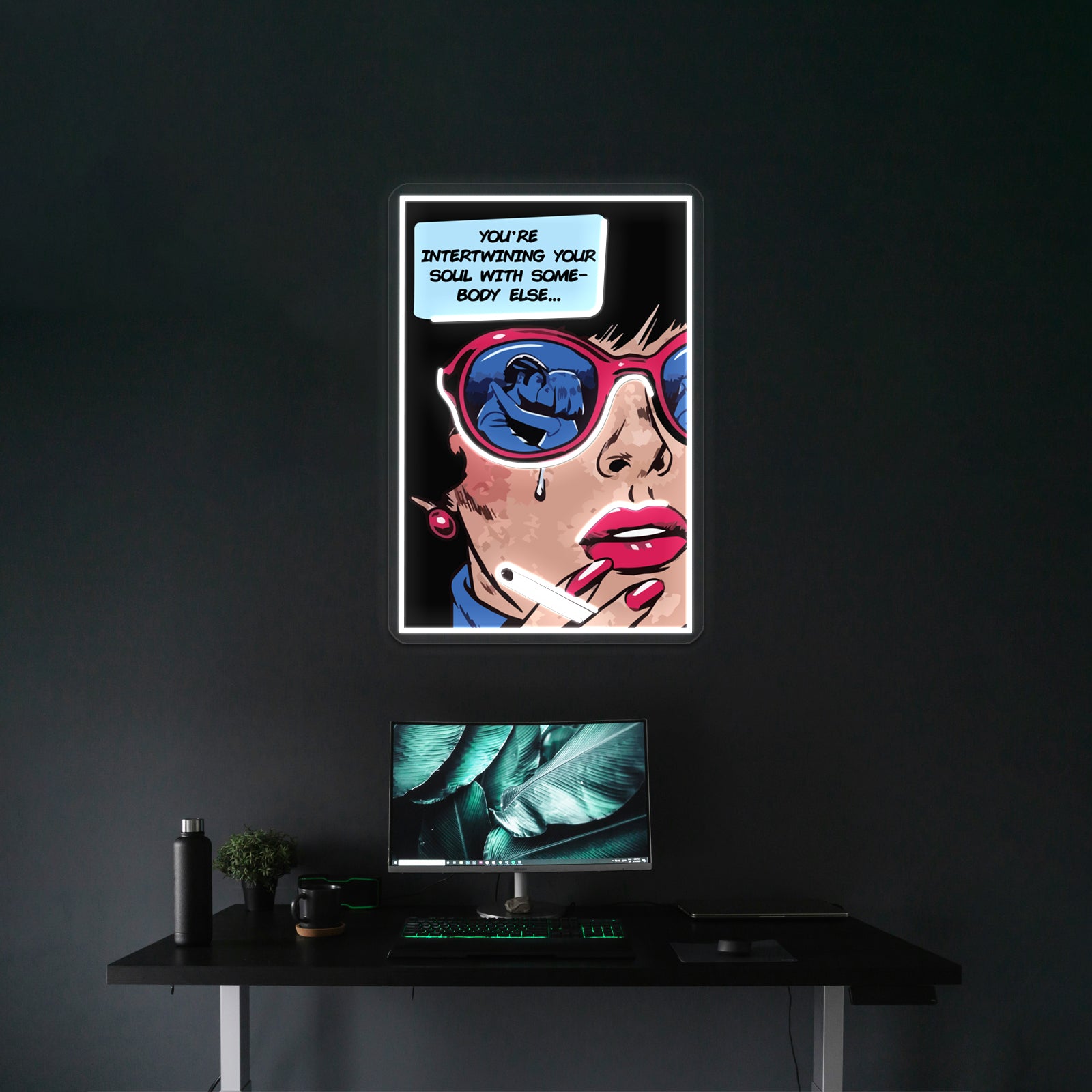 Somebody Else The 1975 Artwork Custom Led Signs | Shineneon