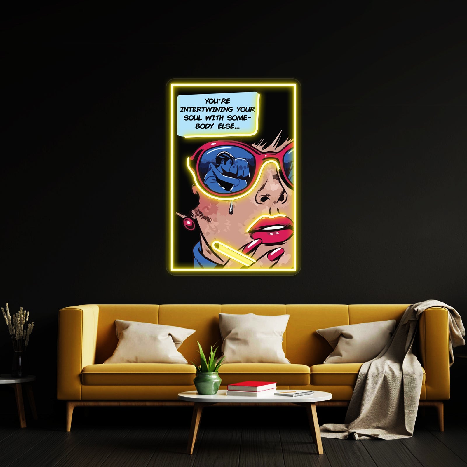 Somebody Else The 1975 Artwork Custom Led Signs | Shineneon