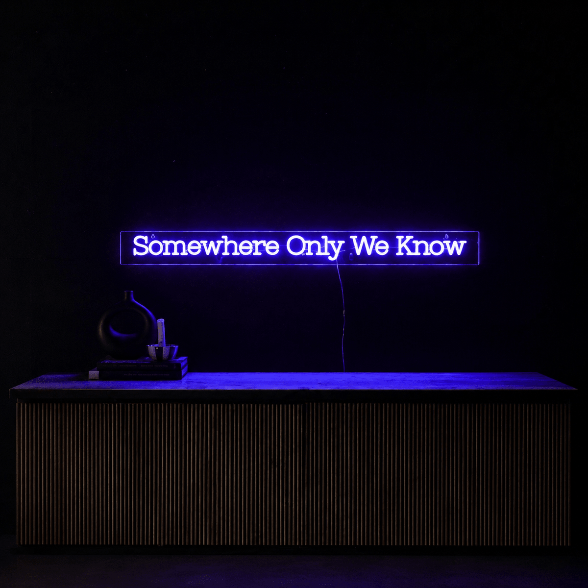 Somewhere Only We Know LED Neon Sign - Shineneon