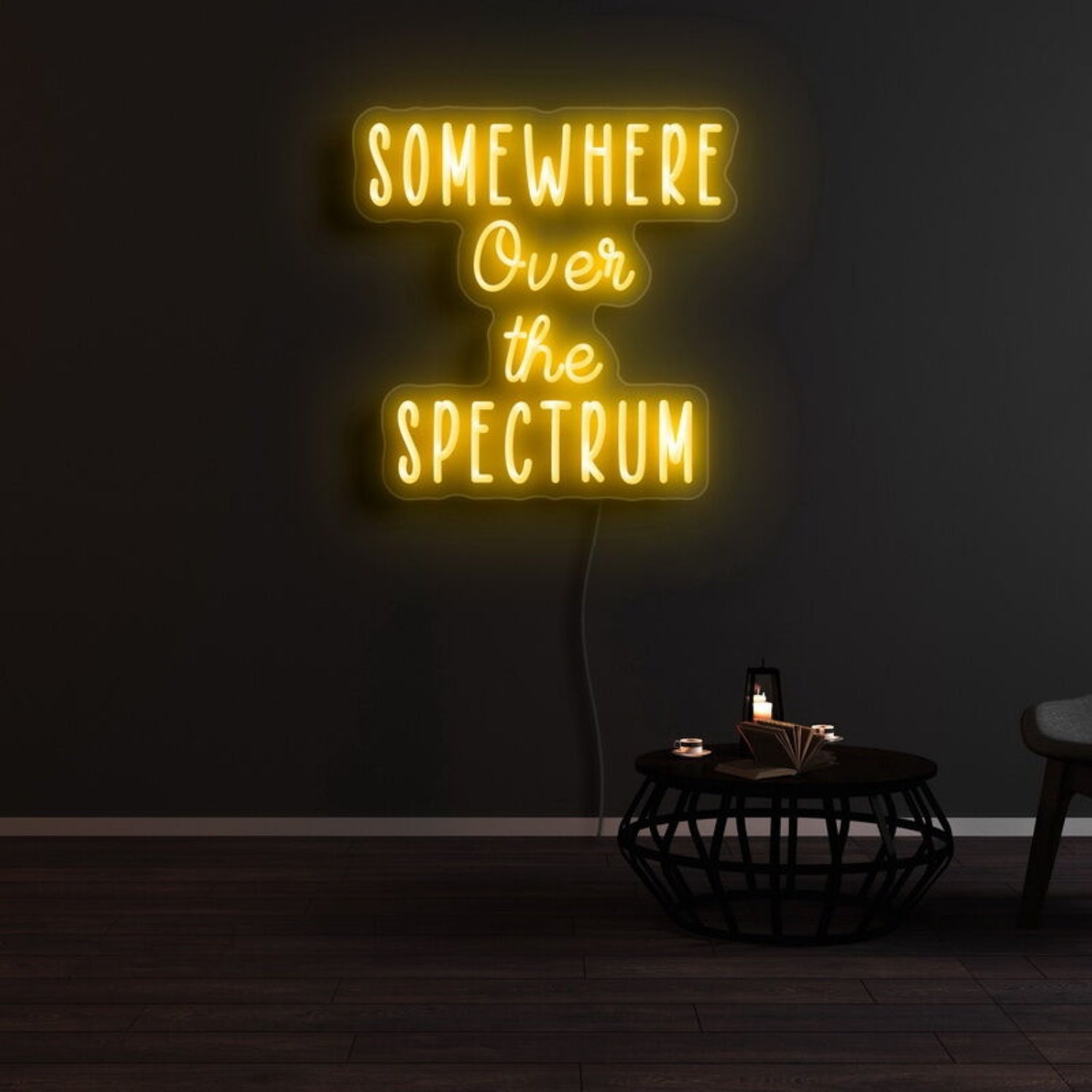 Somewhere Over The Spectrum Led Neon Sign - Shineneon