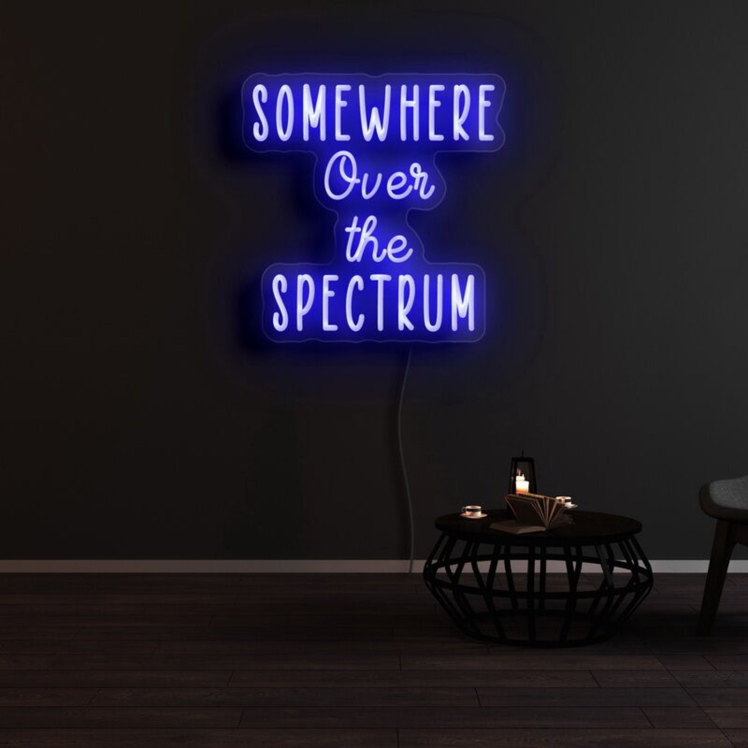 Somewhere Over The Spectrum Led Neon Sign - Shineneon