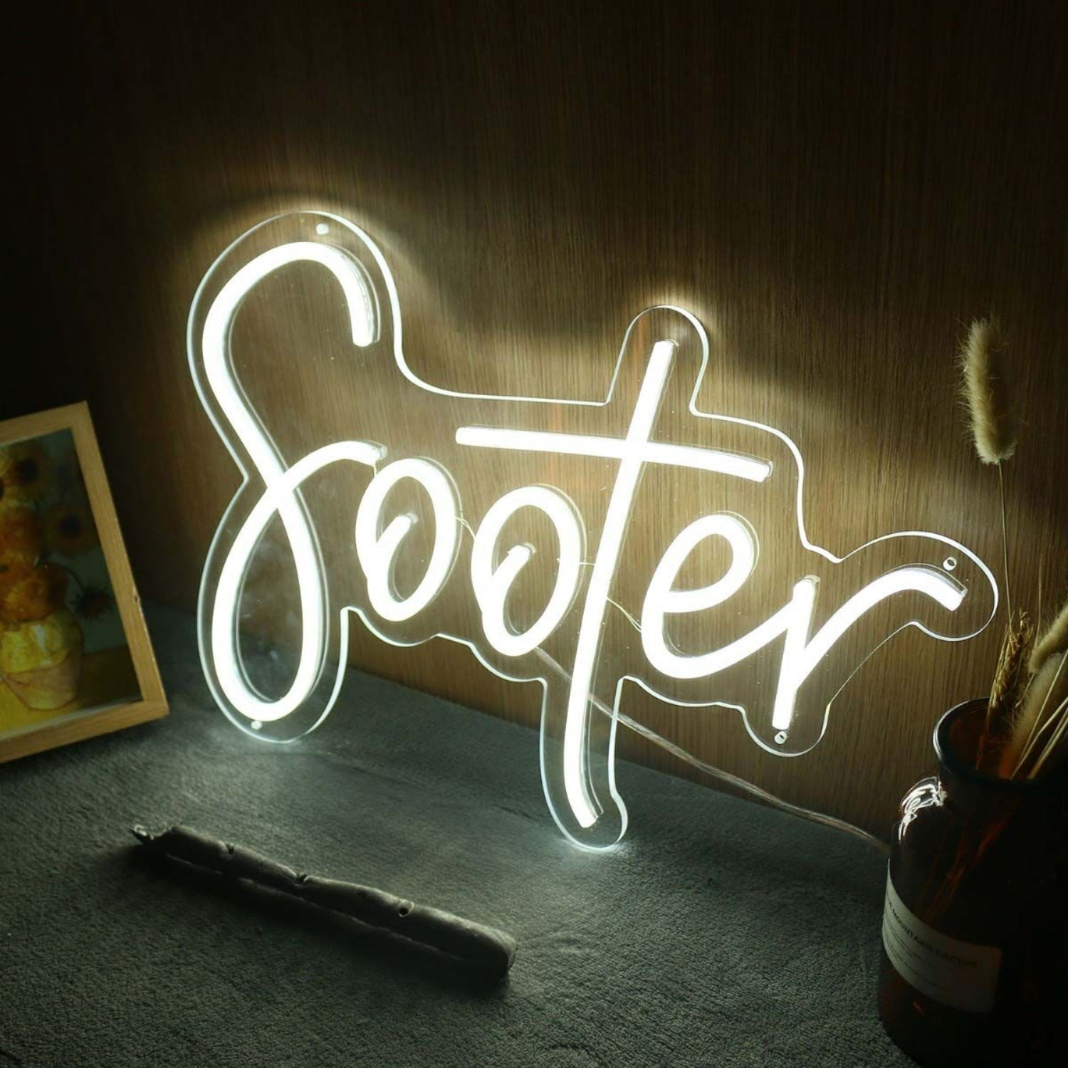 Sooter Yellow Led Neon Sign - Shineneon