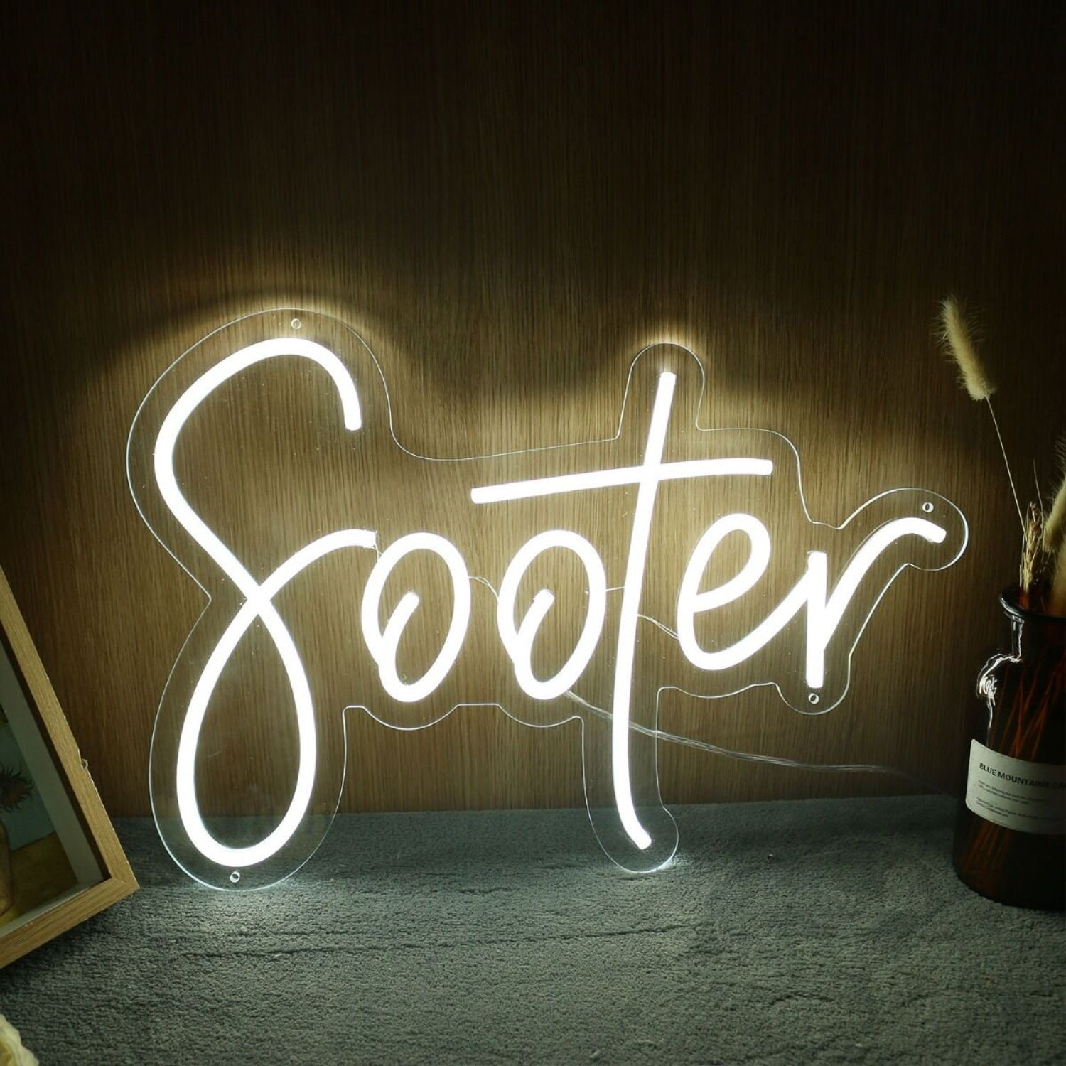Sooter Yellow Led Neon Sign - Shineneon