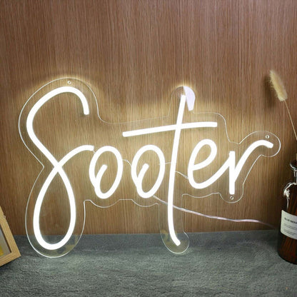 Sooter Yellow Led Neon Sign - Shineneon