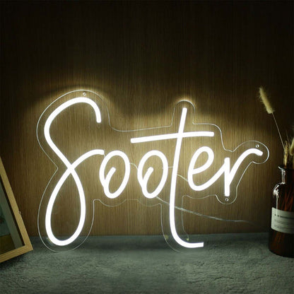Sooter Yellow Led Neon Sign - Shineneon