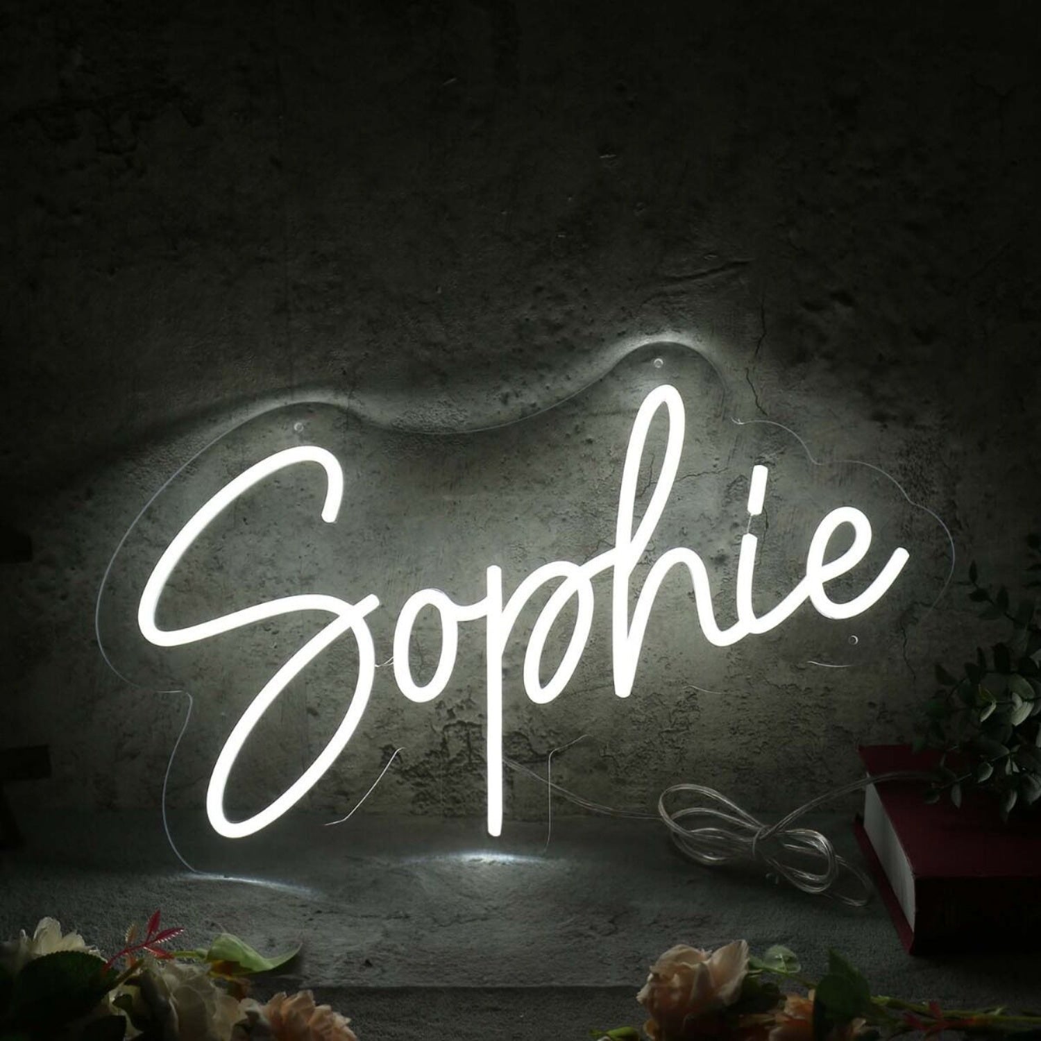 Sophie White Led Neon Sign - Shineneon