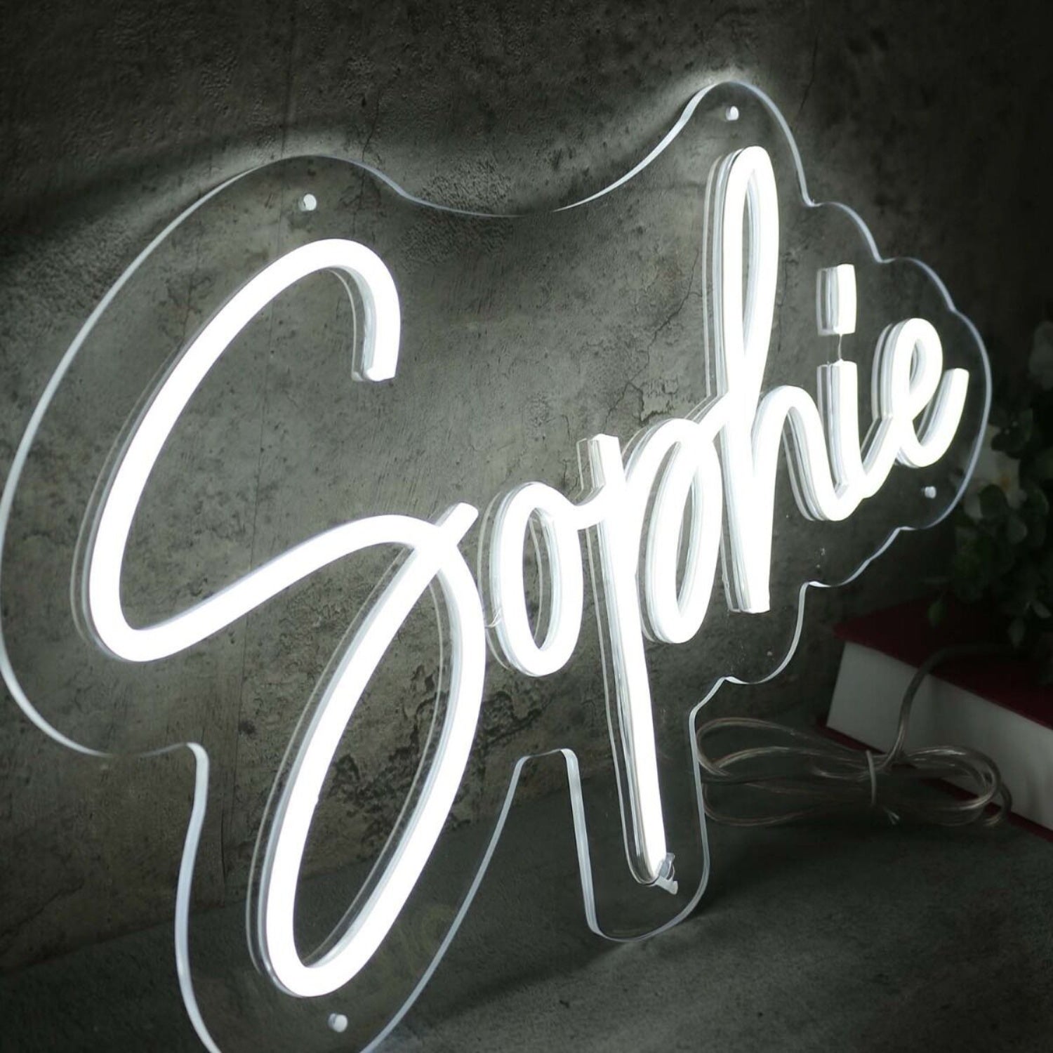 Sophie White Led Neon Sign - Shineneon