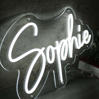 Sophie White Led Neon Sign - Shineneon
