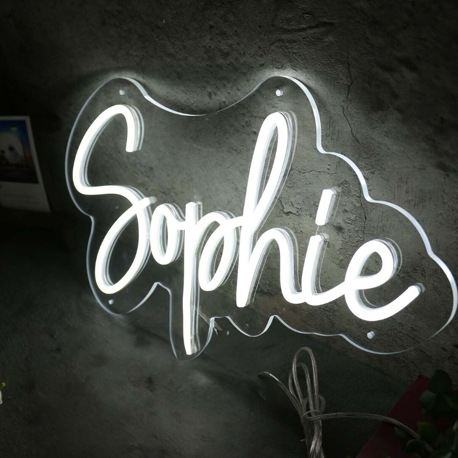 Sophie White Led Neon Sign - Shineneon