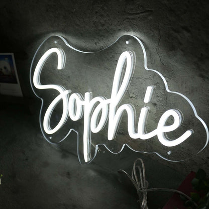 Sophie White Led Neon Sign - Shineneon