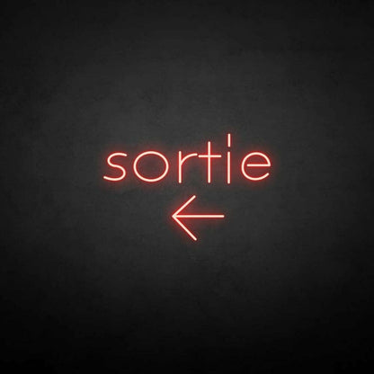 Sortie Led Neon Sign - Shineneon