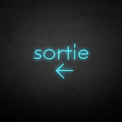 Sortie Led Neon Sign - Shineneon