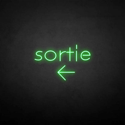 Sortie Led Neon Sign - Shineneon