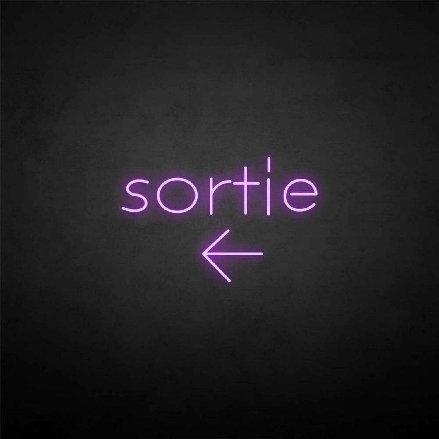 Sortie Led Neon Sign - Shineneon
