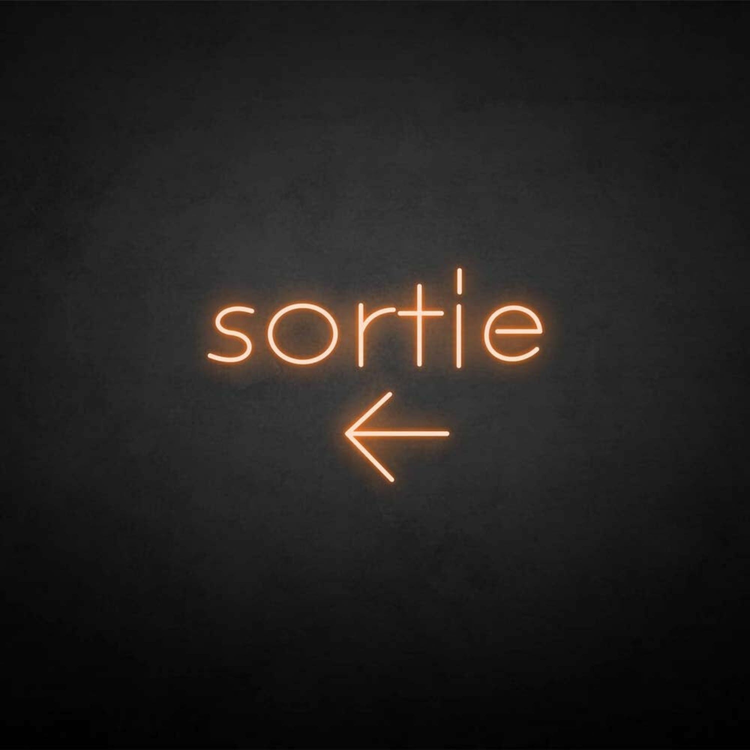 Sortie Led Neon Sign - Shineneon