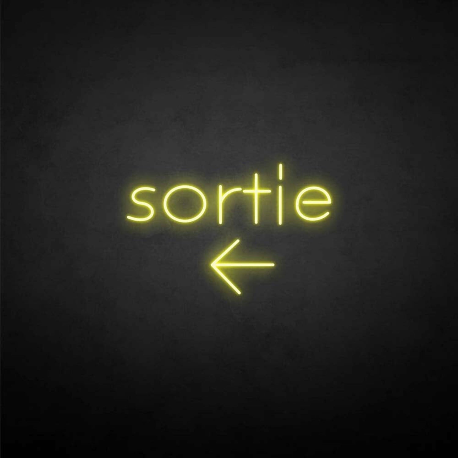 Sortie Led Neon Sign - Shineneon