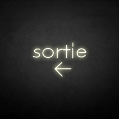 Sortie Led Neon Sign - Shineneon